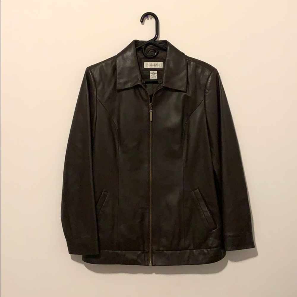 Leather jacket